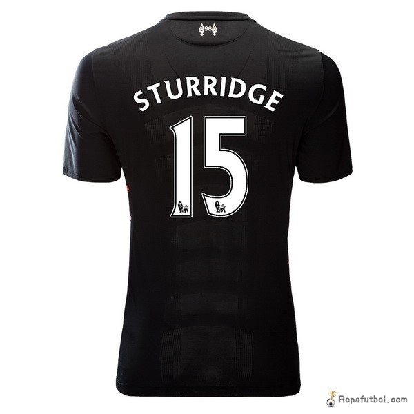 Camiseta Liverpool Replica Segunda Ropa Sturridge 2016/17 Negro